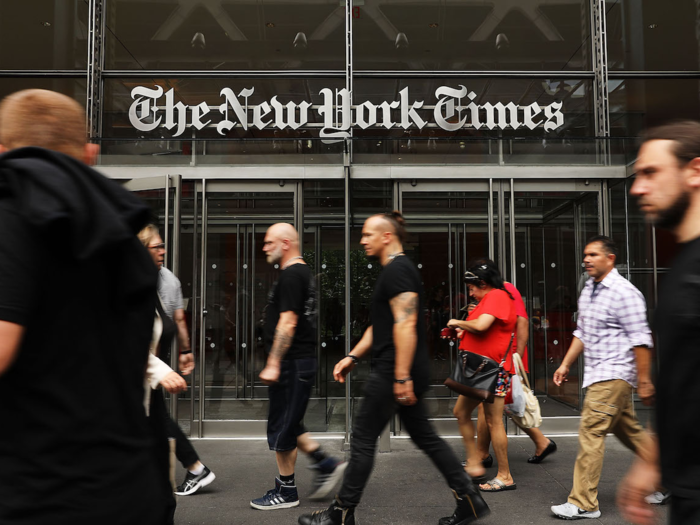 News media: The New York Times, The Washington Post, CNN, and more