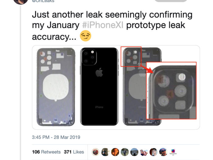 The design of this phone is based on rumors and schematics from Steve Hemmerstoffer, also known as "OnLeaks," who