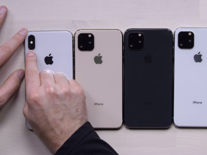 When you compare the iPhone 11 dummy models to the current iPhone XS, it looks like Apple is simply adding a super-wide camera to the already-existing infrastructure, which consists of a regular wide-angle lens and a telephoto lens for zooming.