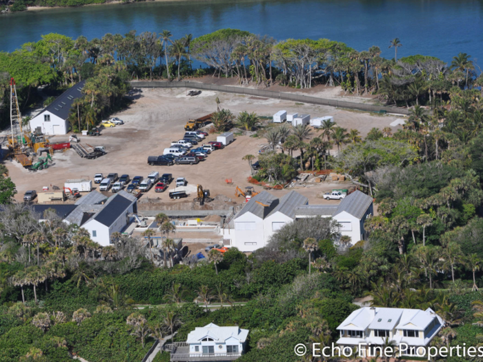 Woods originally purchased the 12-acre oceanfront property in 2006 for $40 million.