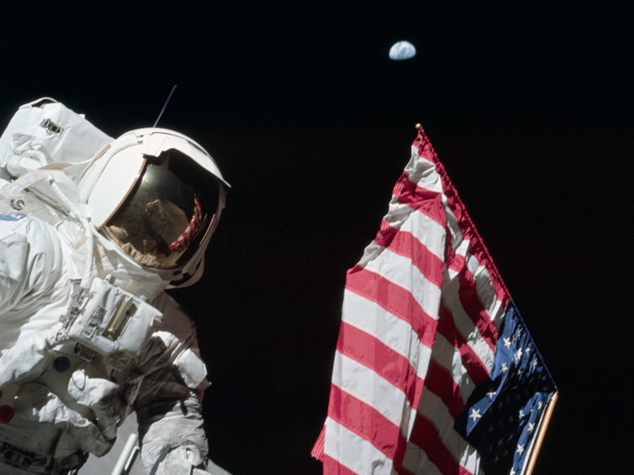 Today, the flags planted on the moon have almost certainly lost their color and are probably disintegrating.