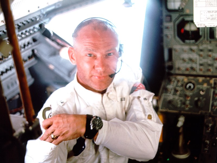 Buzz Aldrin submitted $33.31 in travel expenses for reimbursement.