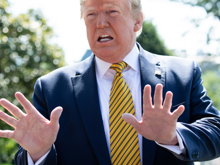 Speaking to reporters in the Oval Office on July 9, Trump said he knew Epstein "like everybody in Palm Beach knew him." He continued: "I had a falling out with him a long time ago. I don