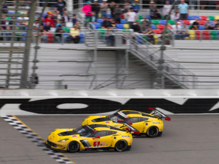 The outgoing Vette has an incredible racing pedigree. Corvette Racing finished 1-2 at the Rolex 24 at Daytona in 2016 and has won the 24 Hours of Le Mans in the top sports-car class.