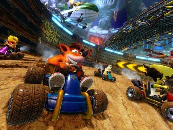 2. "Crash Team Racing: Nitro Fueled" (Activision Blizzard)