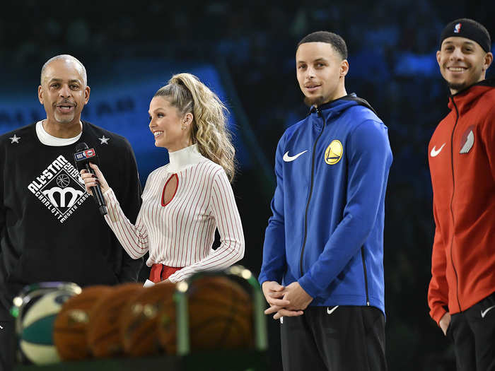 Stephen and Seth Curry