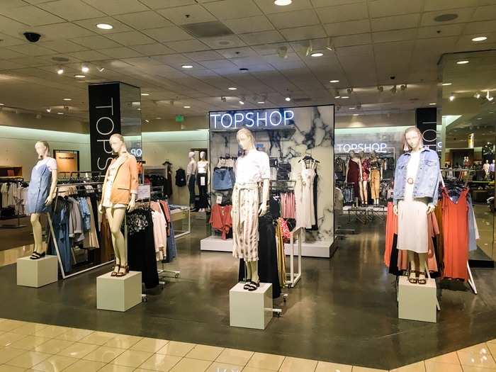 And even though Topshop has officially left the US, it lives on forever (or at least for now) in the Nordstroms of our malls.