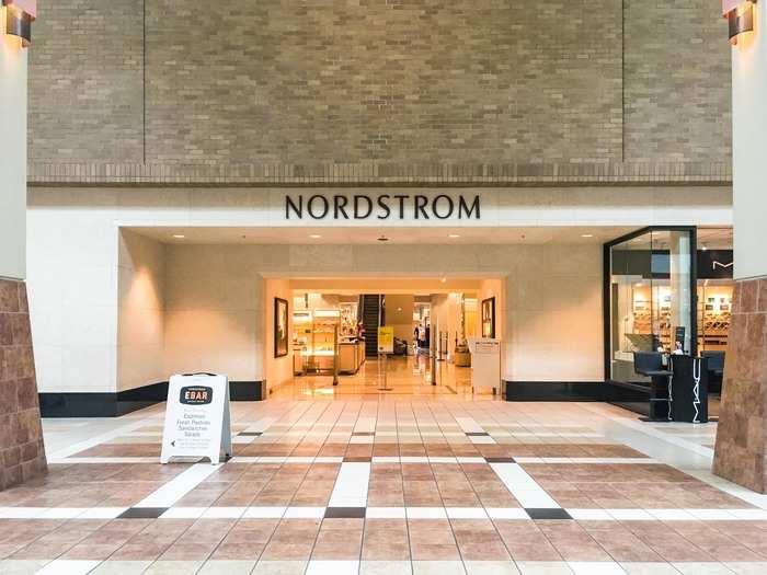 Across the way, Nordstrom was much more full of life. Nordstrom will transfer employees and merchandise to other area stores after this one closes.