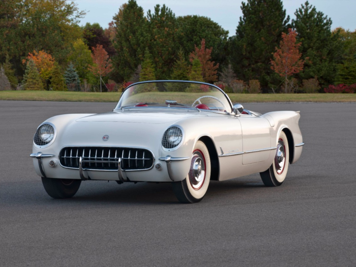 The Corvette has been around a lot longer than the Mustang. The original roadster debuted in 1953.