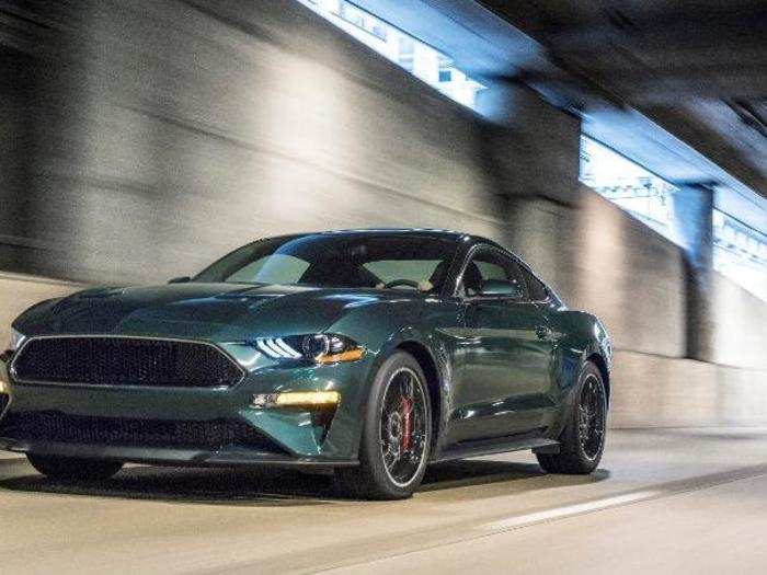 The "Bullitt" Mustang is a nod to the famous Steve McQueen movie. It cranks out 480 horsepower.