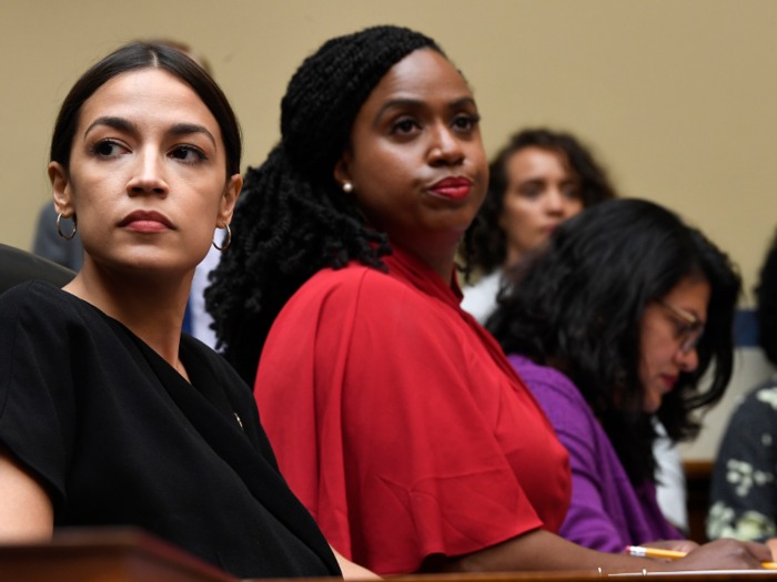 And in what seemed to be an apparent jab at previously comments Pelosi made about "the Squad," Pressley at the press conference said: "We are more than four people. We ran on a mandate to advocate for and to represent those ignored, left out, and left behind. Our squad is big. Our squad includes any person committed to creating a more equitable and just world."