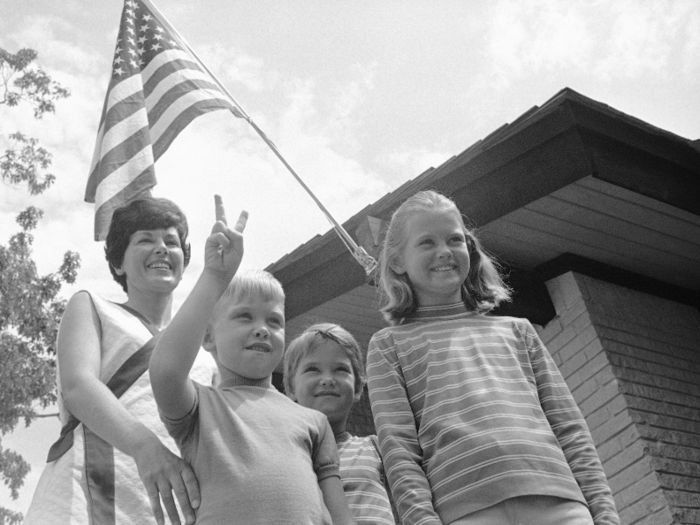 And, of course, there were three women who kept things running at home while the Apollo 11 astronauts were away: Janet Armstrong, Joan Aldrin, and Pat Collins.