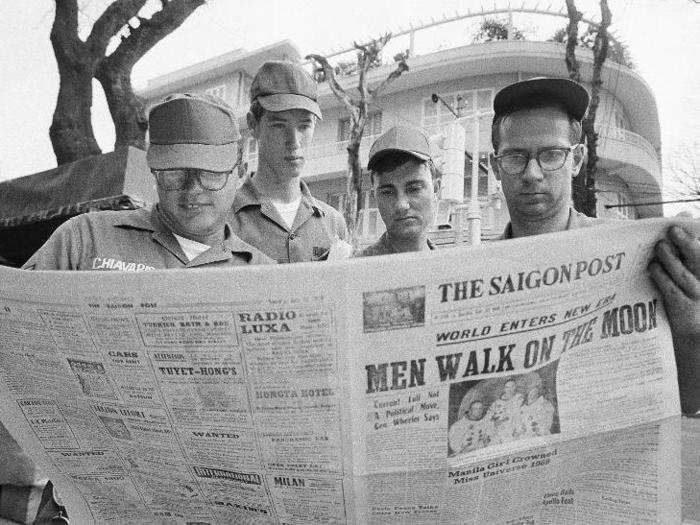 The Saigon Post, an English-language newspaper published during the Vietnam War, reported the story for Americans stationed in South Vietnam.