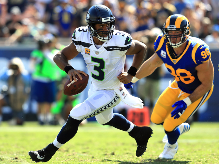 6) Russell Wilson, Seattle Seahawks – 91 Overall