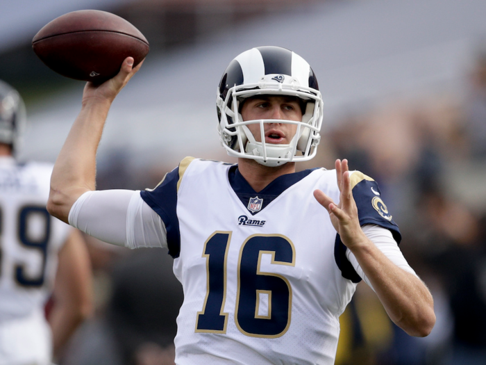 11) Jared Goff, Los Angeles Rams – 83 Overall