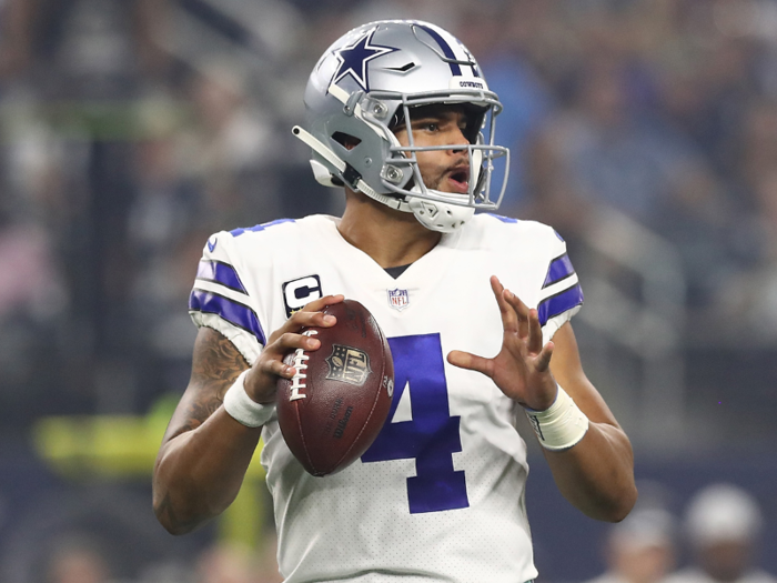 16) Dak Prescott, Dallas Cowboys – 81 Overall