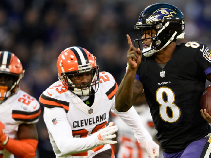 24) Lamar Jackson, Baltimore Ravens – 76 Overall