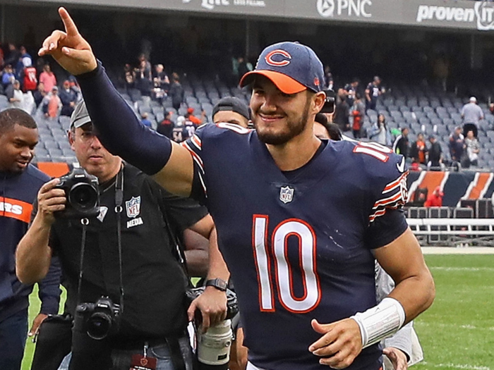 27) Mitchell Trubisky, Chicago Bears – 75 Overall