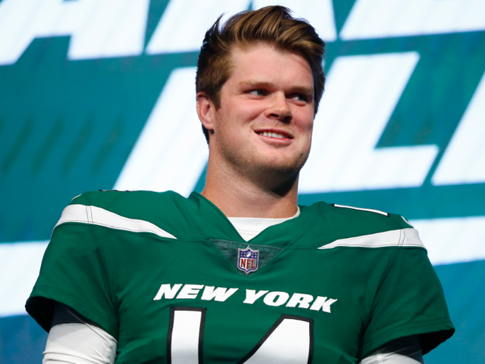 29) Sam Darnold, New York Jets – 74 Overall