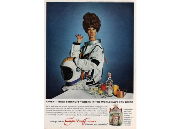 This spacey Smirnoff ad asked potential consumers, 