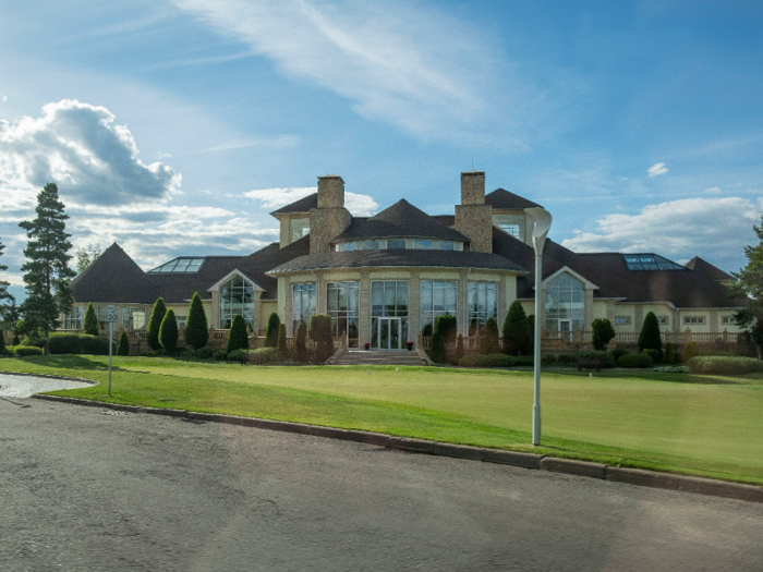 Residents also have access, of course, to the golf club.