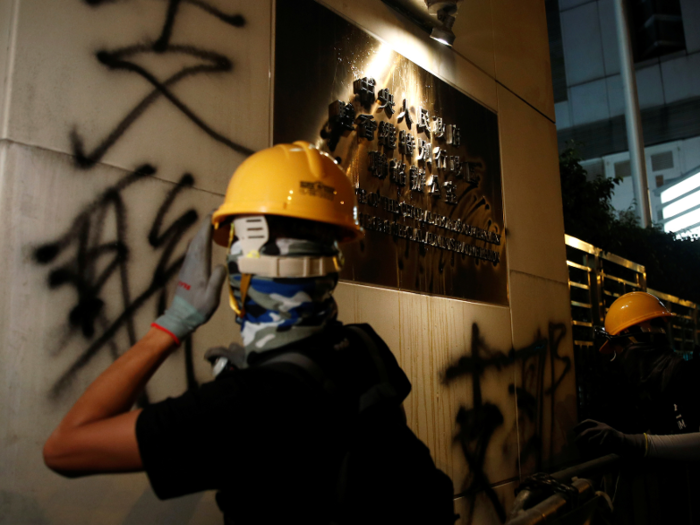 The protests and riots have persisted for the past two months, as tension between Hong Kong and mainland China grows. On Sunday, activists took to the Chinese government