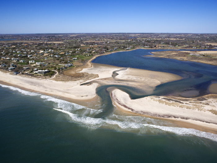 Bridgehampton, New York is a popular vacation spot for celebrities including Beyonce, Jay-Z, and Bethenny Frankel.