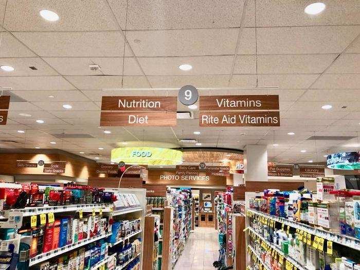 We went to check out the rest of the store and were relieved to find clear and coherent signs that indicated the contents of each aisle.