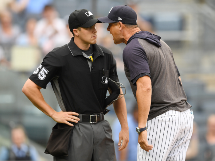 Now read about New York Yankees manager Aaron Boone