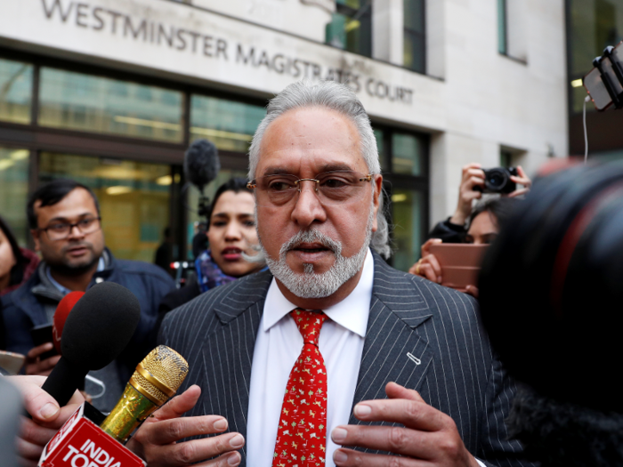 Airline and liquor tycoon Vijay Mallya lost most of his fortune after defaulting on bank loans and fleeing to the UK. He is now in the process of being extradited back to India to be charged with fraud and money laundering.