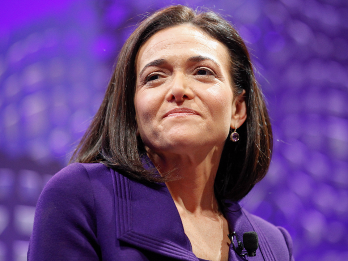 After college, Facebook COO Sheryl Sandberg worked on health projects in India with World Bank.