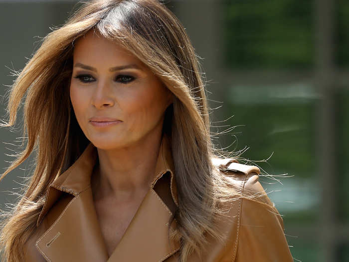 Trump on July 19 said First Lady Melania Trump first brought Rocky