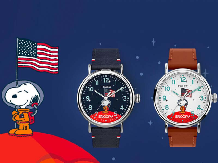 Timex x Snoopy in Space watch collection