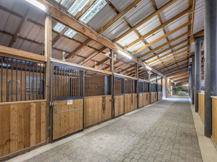 ... and an equestrian facility.