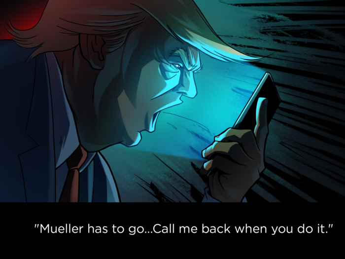 When Trump tried to fire Mueller.