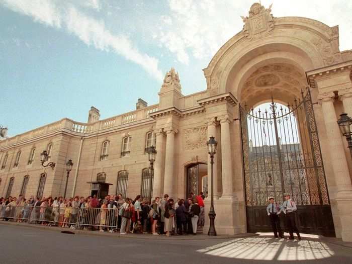 Every now and then, those gates are opened to members of the public.