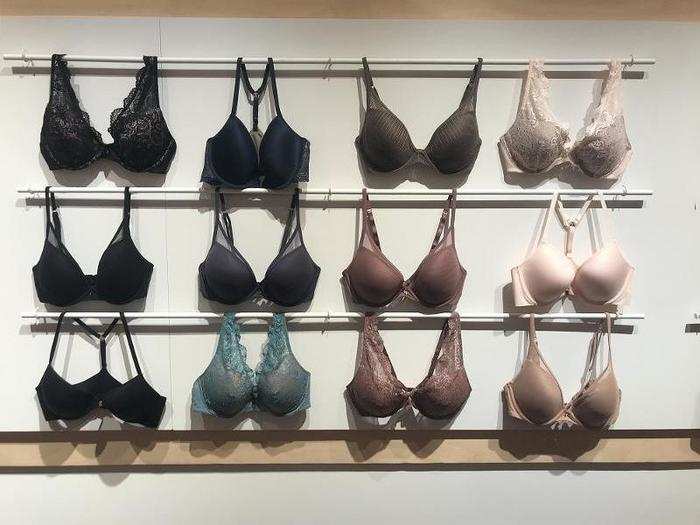 "There are a few things that are very different from a traditional bra shop: There are no hangers, there are no racks of product," Zak said.