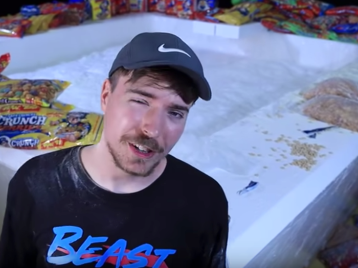 MrBeast, aka Jimmy Donaldson, has amassed more than 21 million YouTube subscribers. He