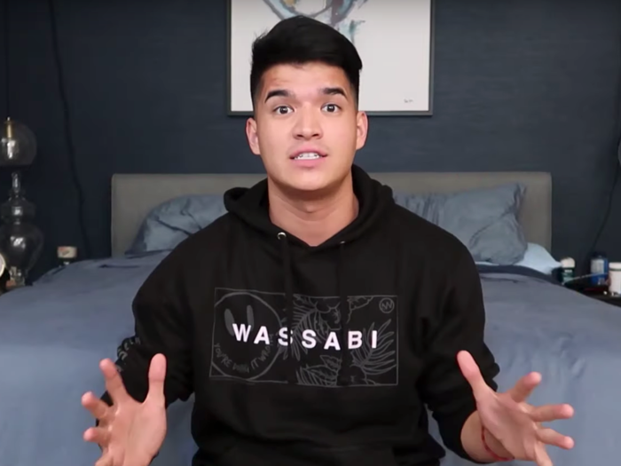 Alex Wassabi — whose real name is Alex Burriss — runs the YouTube channel Wassabi, which produces challenge videos and sketch comedy skits.