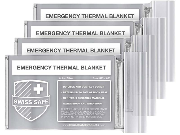 All-weather thermal blankets