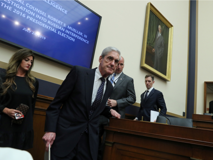 Mueller reiterated that Trump "was not exculpated" by his two-year investigation.