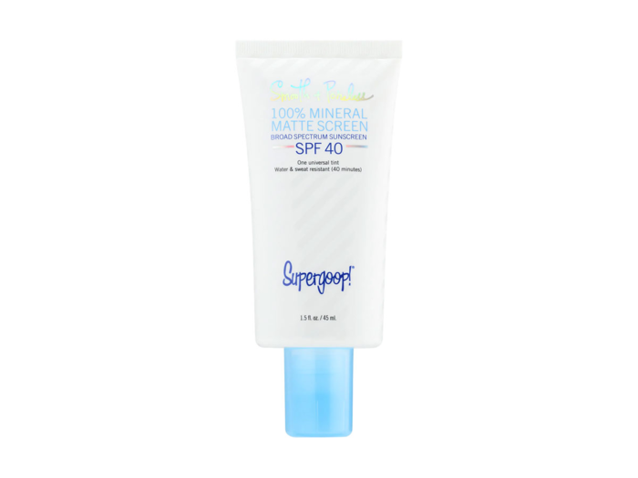 Supergoop! 100% Mineral Smooth and Poreless Matte Screen