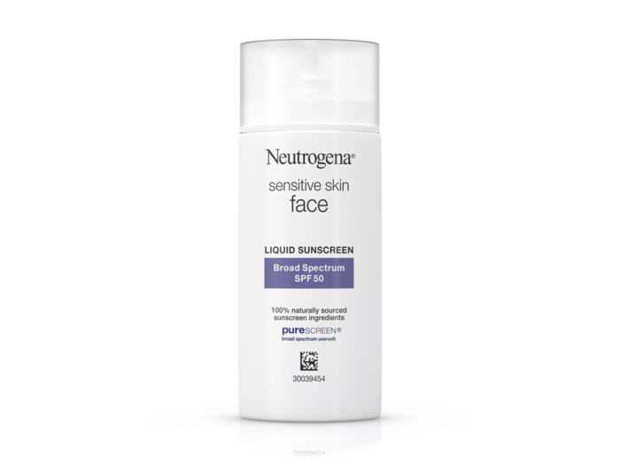 Neutrogena Sensitive Skin Liquid Face Sunscreen - SPF 5