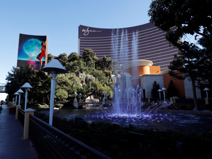 1. The Wynn in Las Vegas, Nevada: 75% five-star reviews