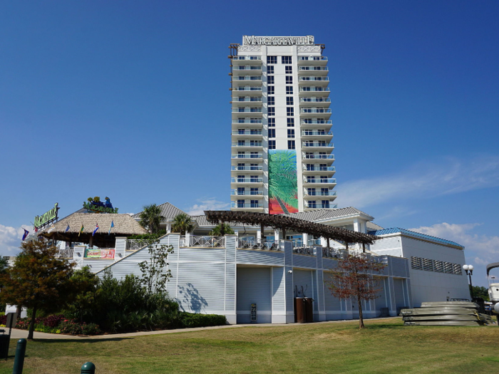 15. Margaritaville Resort Casino in Bossier City, Louisiana: 64.74% five-star reviews