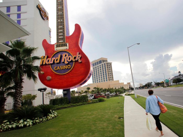 23. Hard Rock Hotel and Casino in Biloxi, Mississippi: 61.98% five-star reviews