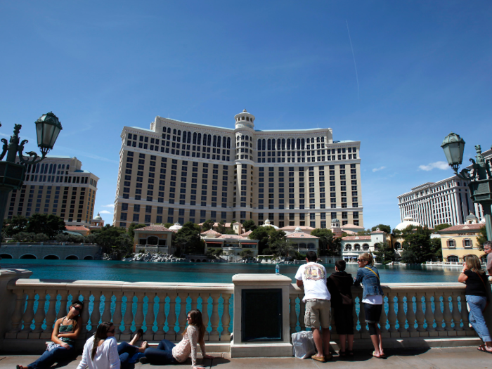 31. Bellagio in Las Vegas, Nevada: 58.84% five star reviews