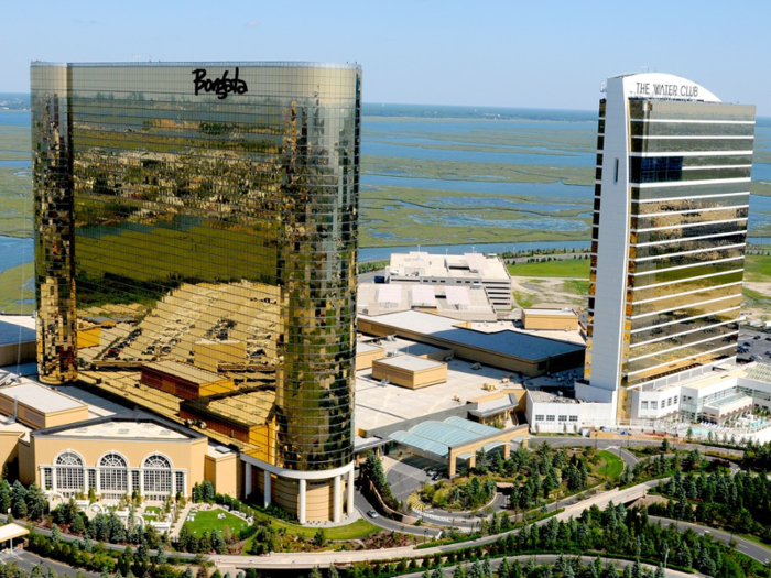 41. The Borgata in Atlantic City, New Jersey: 53.95% five-star reviews