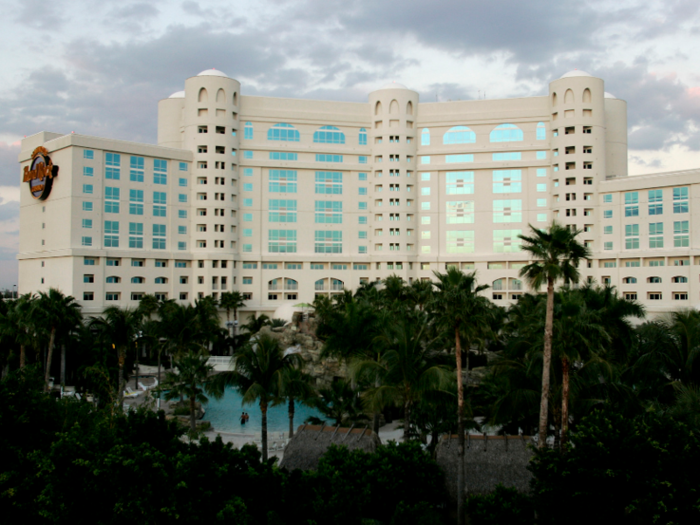 43. Seminole Hard Rock Hotel and Casino in Hollywood, Florida: 52.34% five-star reviews