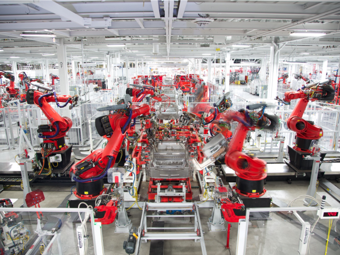 Tesla touted its nearly 100% automated production line — but had to backtrack after it missed production targets.